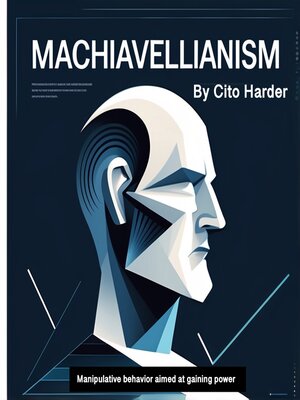 cover image of Machiavellianism